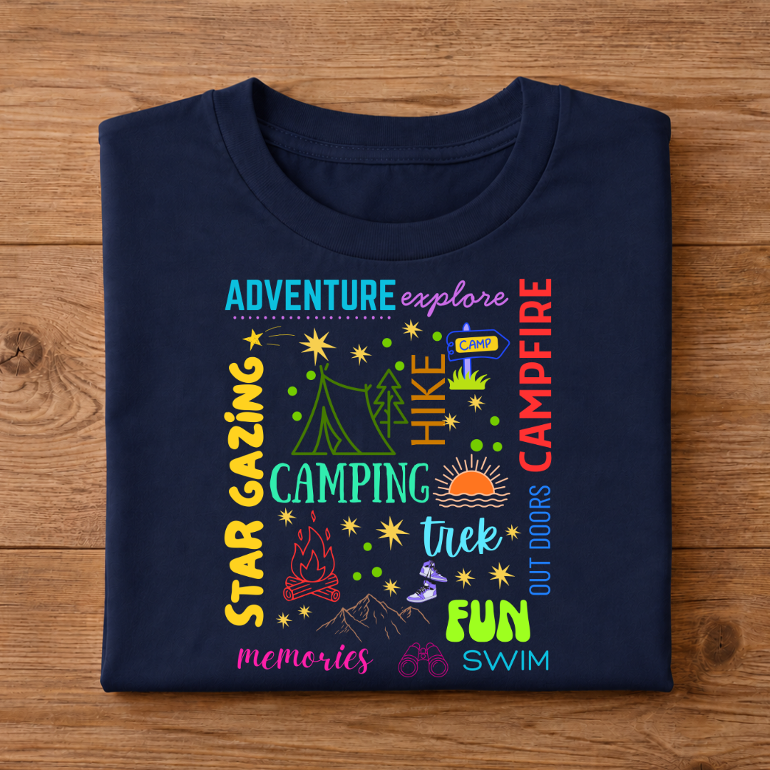 ADVENTURE Unisex Half Sleeve T-Shirt