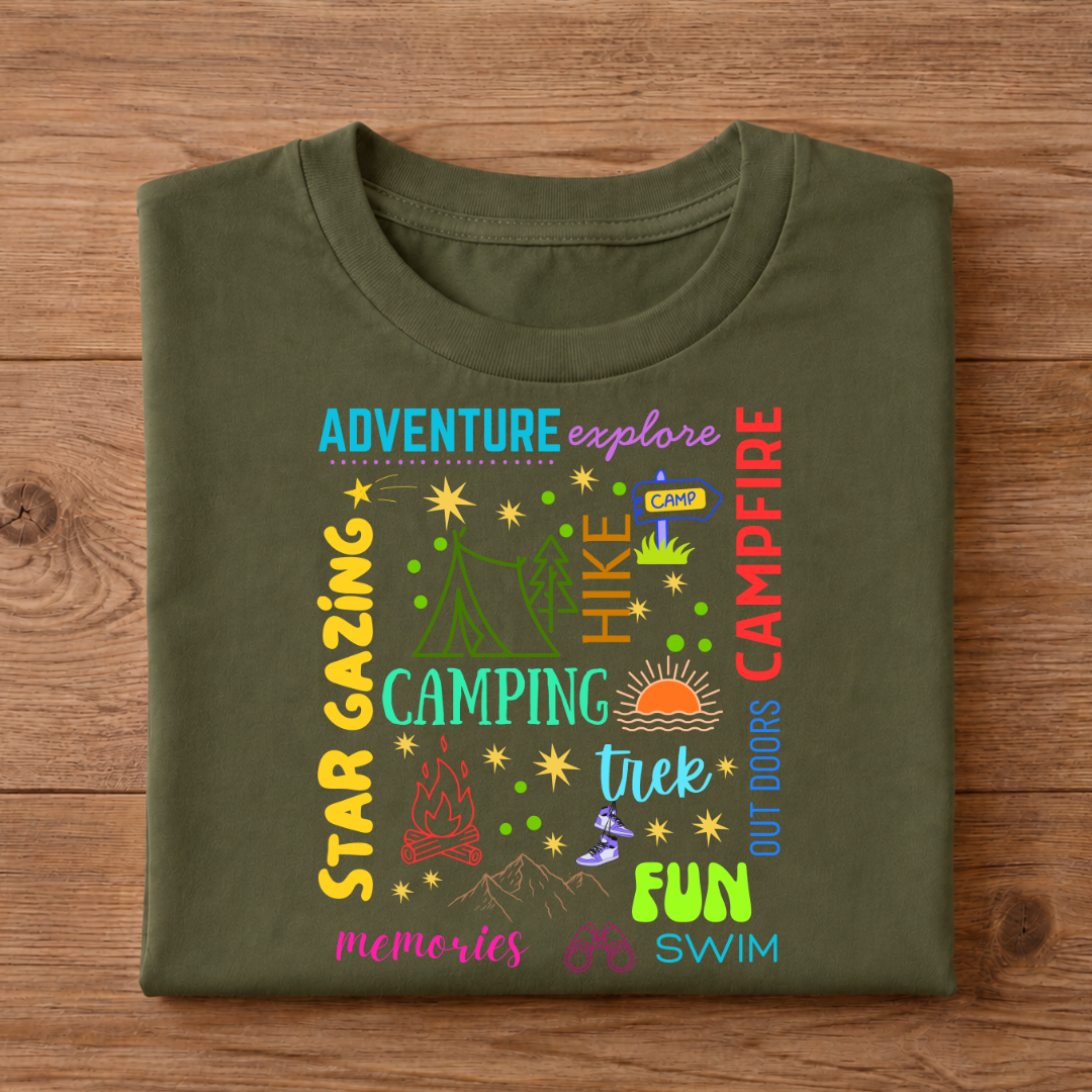 ADVENTURE Unisex Half Sleeve T-Shirt