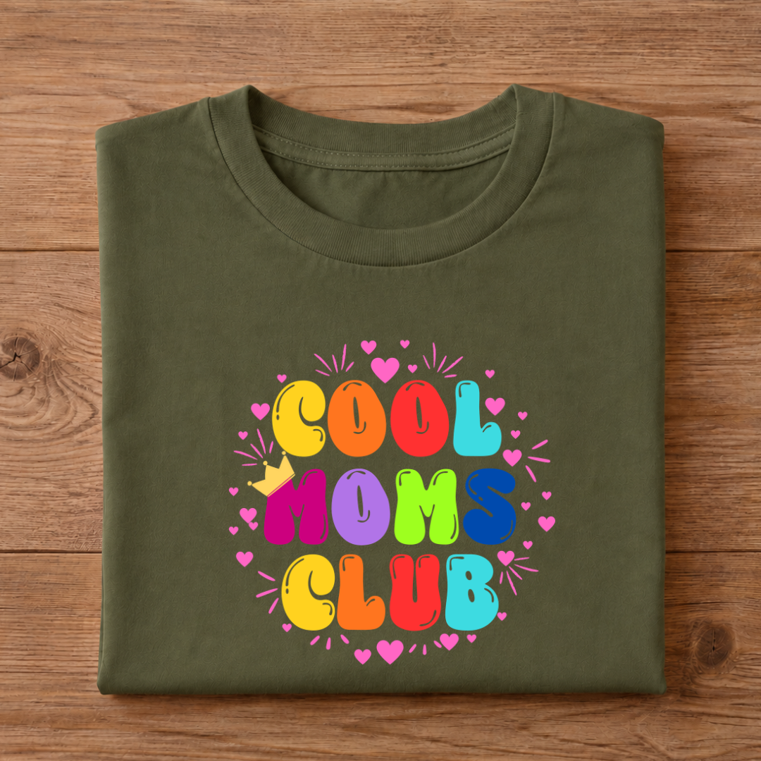 COOL MOMS CLUB Unisex Half Sleeve T-Shirt