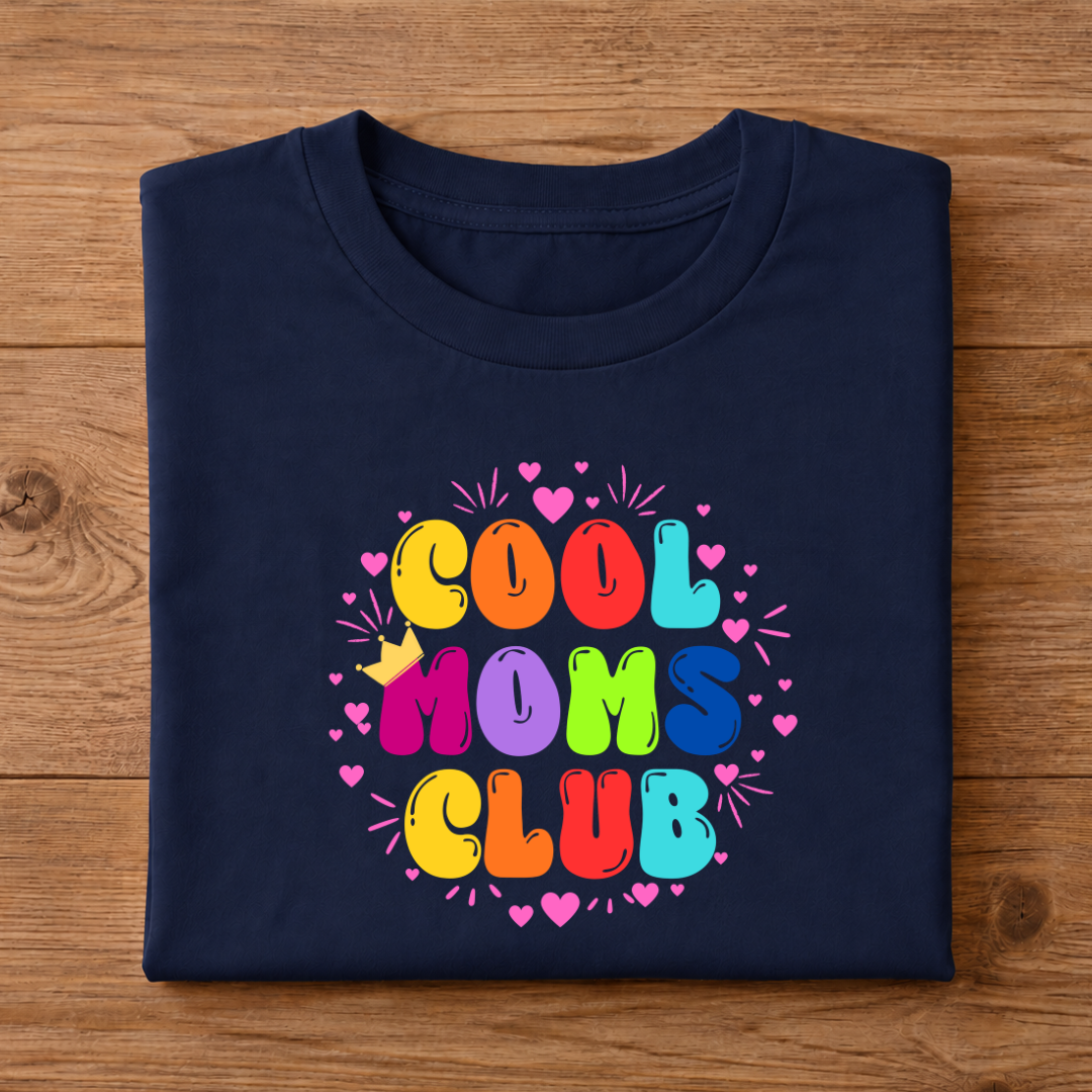 COOL MOMS CLUB Unisex Half Sleeve T-Shirt