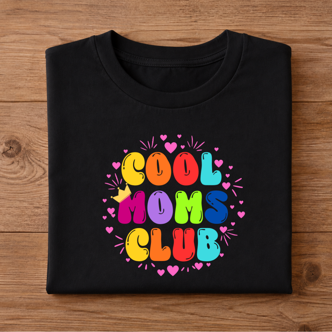 COOL MOMS CLUB Unisex Half Sleeve T-Shirt