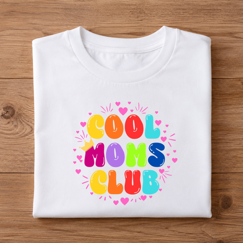 COOL MOMS CLUB Unisex Half Sleeve T-Shirt