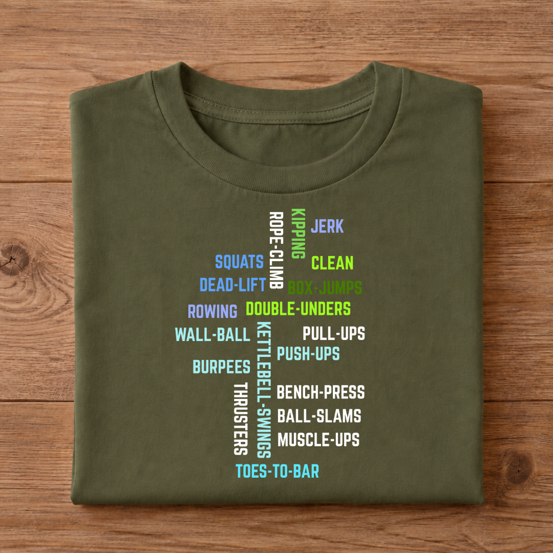PUSH-UPS Half Sleeve Unisex T-Shirt