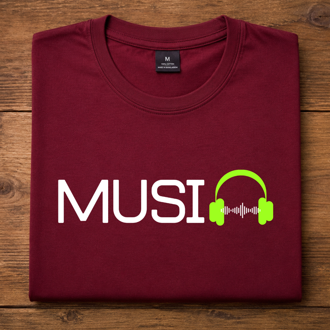 MUSIC Half Sleeve T-Shirt