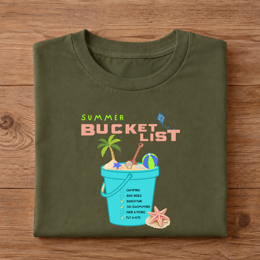 SUMMER BUCKET LIST Unisex Half Sleeve T-Shirt