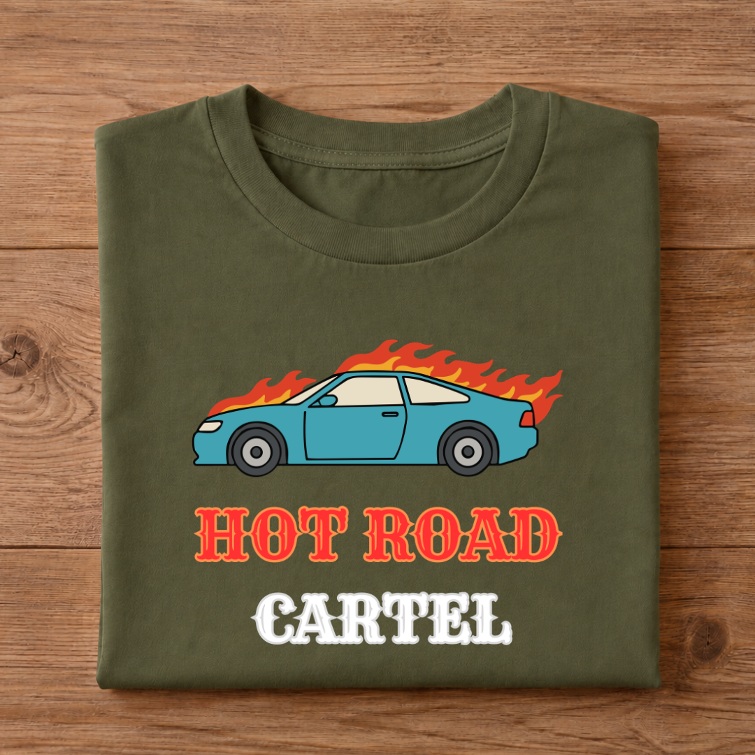 HOT ROAD CARTEL Half Sleeve Unisex T-Shirt