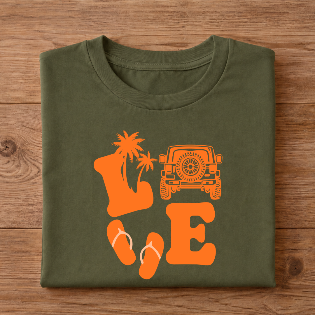 LOVE Half Sleeve Unisex T-Shirt