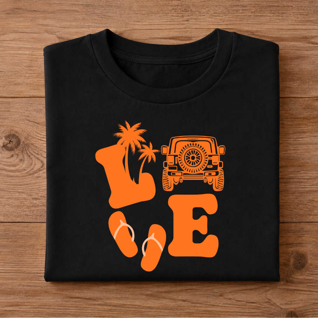 LOVE Half Sleeve Unisex T-Shirt