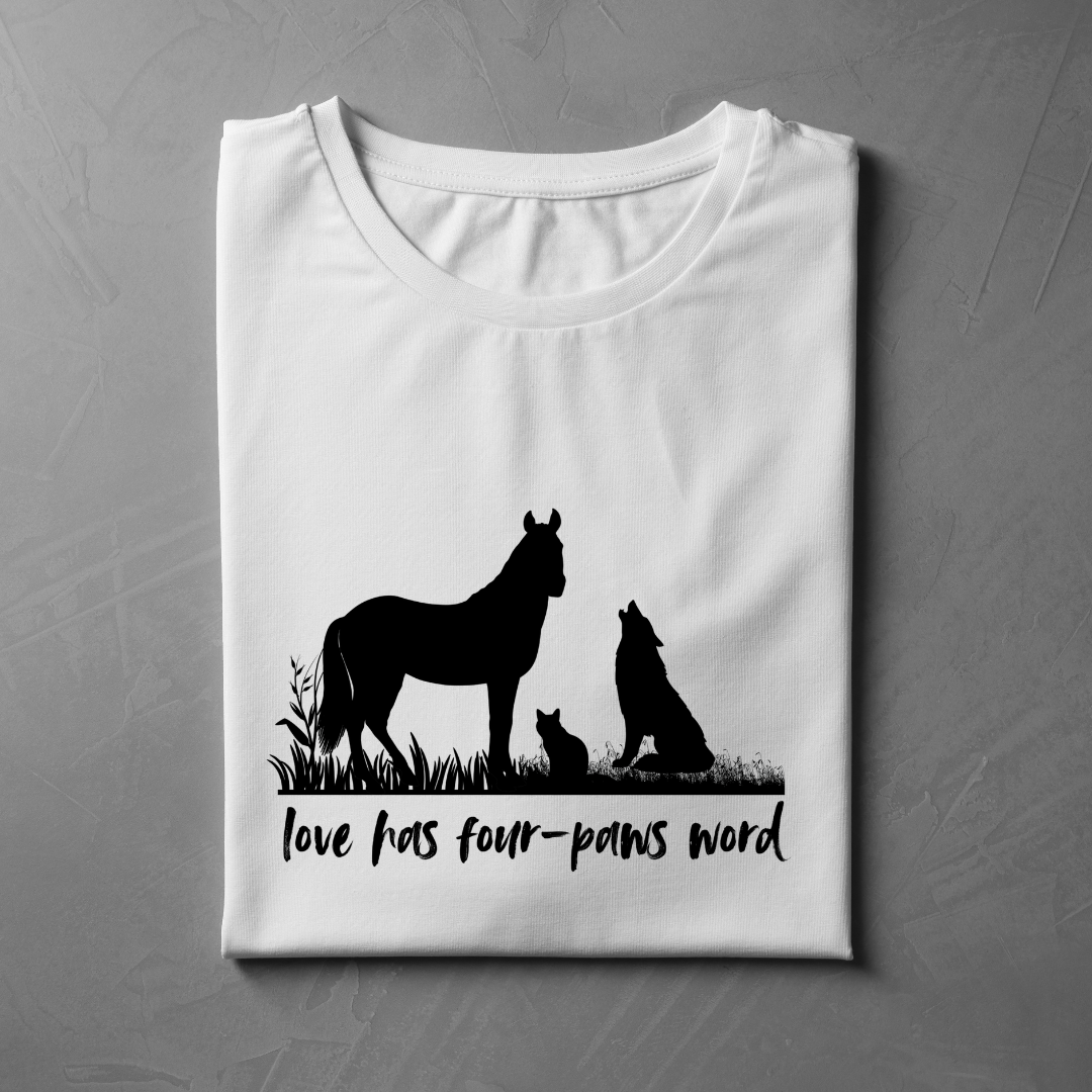 LOVE HAS FOUR-PAWS WORD