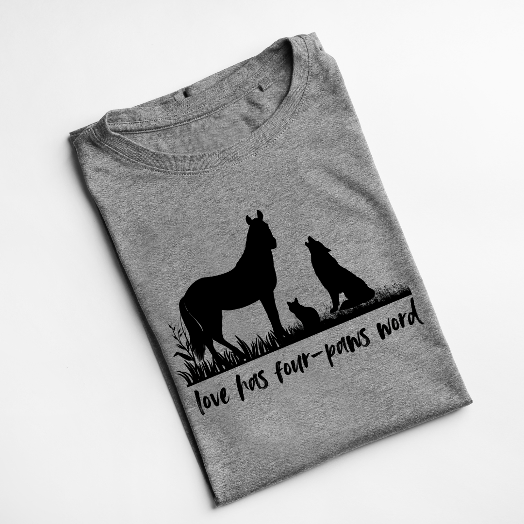 LOVE HAS FOUR-PAWS WORD