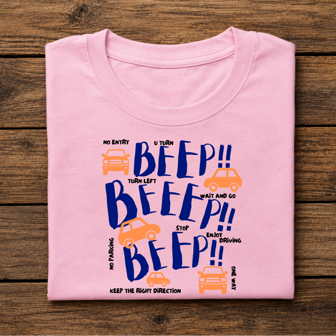 BEEP BEEEP BEEP Half Sleeve Unisex T-Shirt