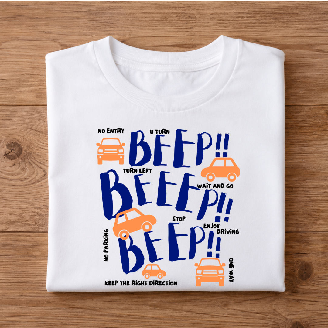 BEEP BEEEP BEEP Half Sleeve Unisex T-Shirt