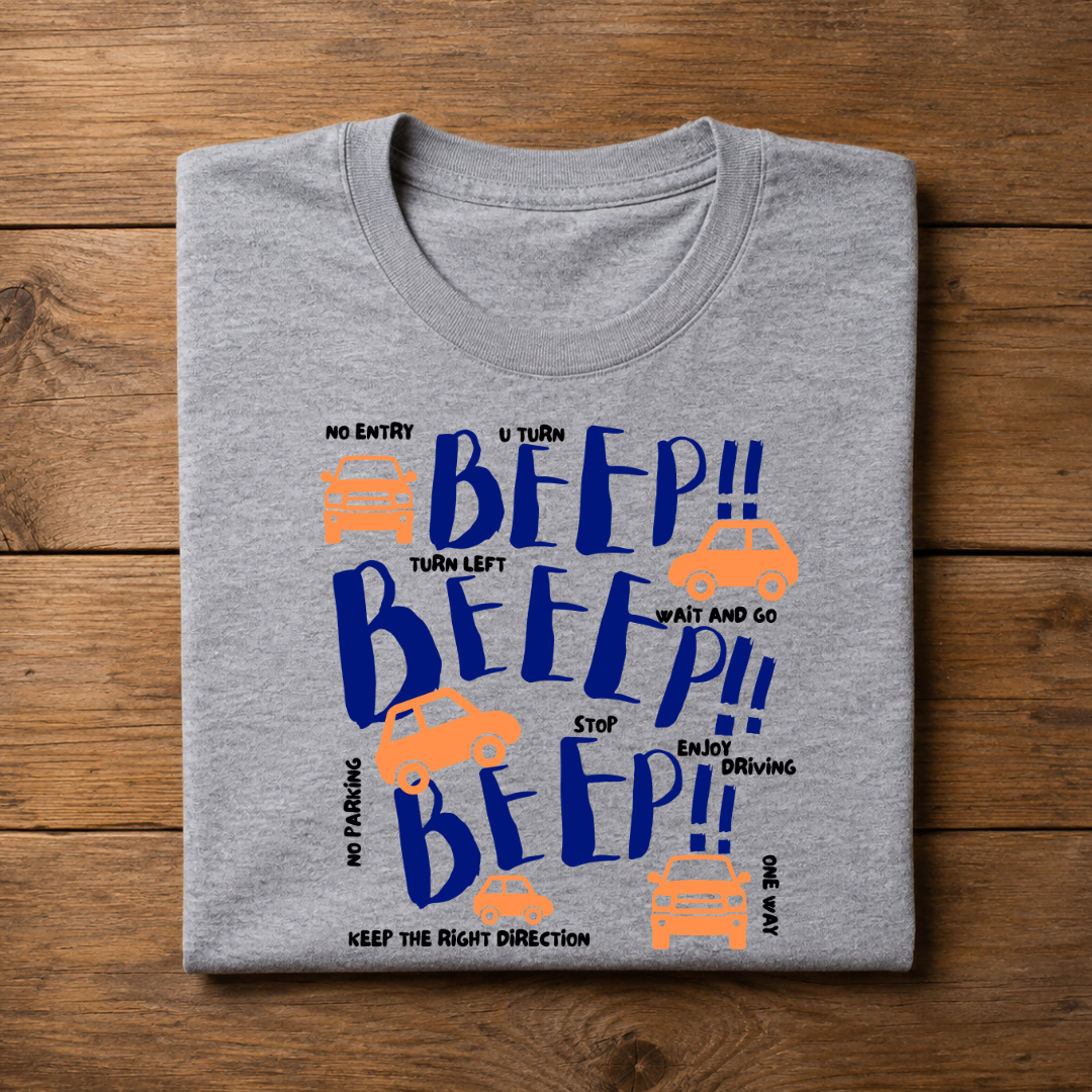 BEEP BEEEP BEEP Half Sleeve Unisex T-Shirt
