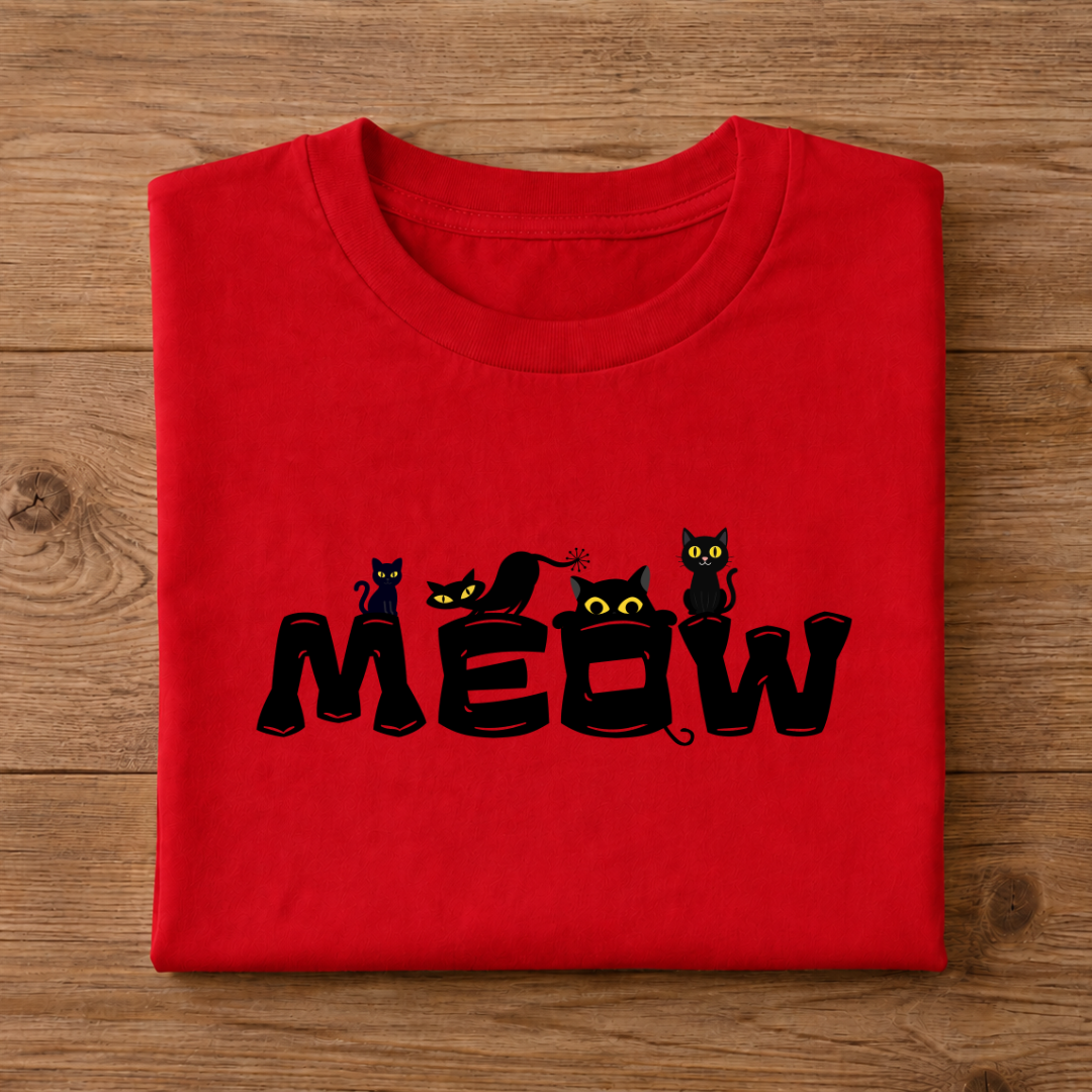 MEOW Half Sleeve Unisex T-Shirt
