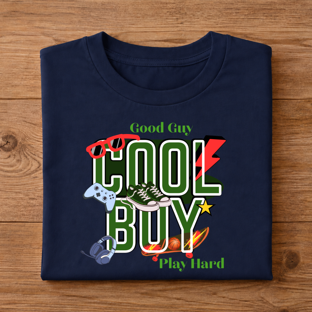 COOL BOY Half Sleeve Unisex T-Shirt