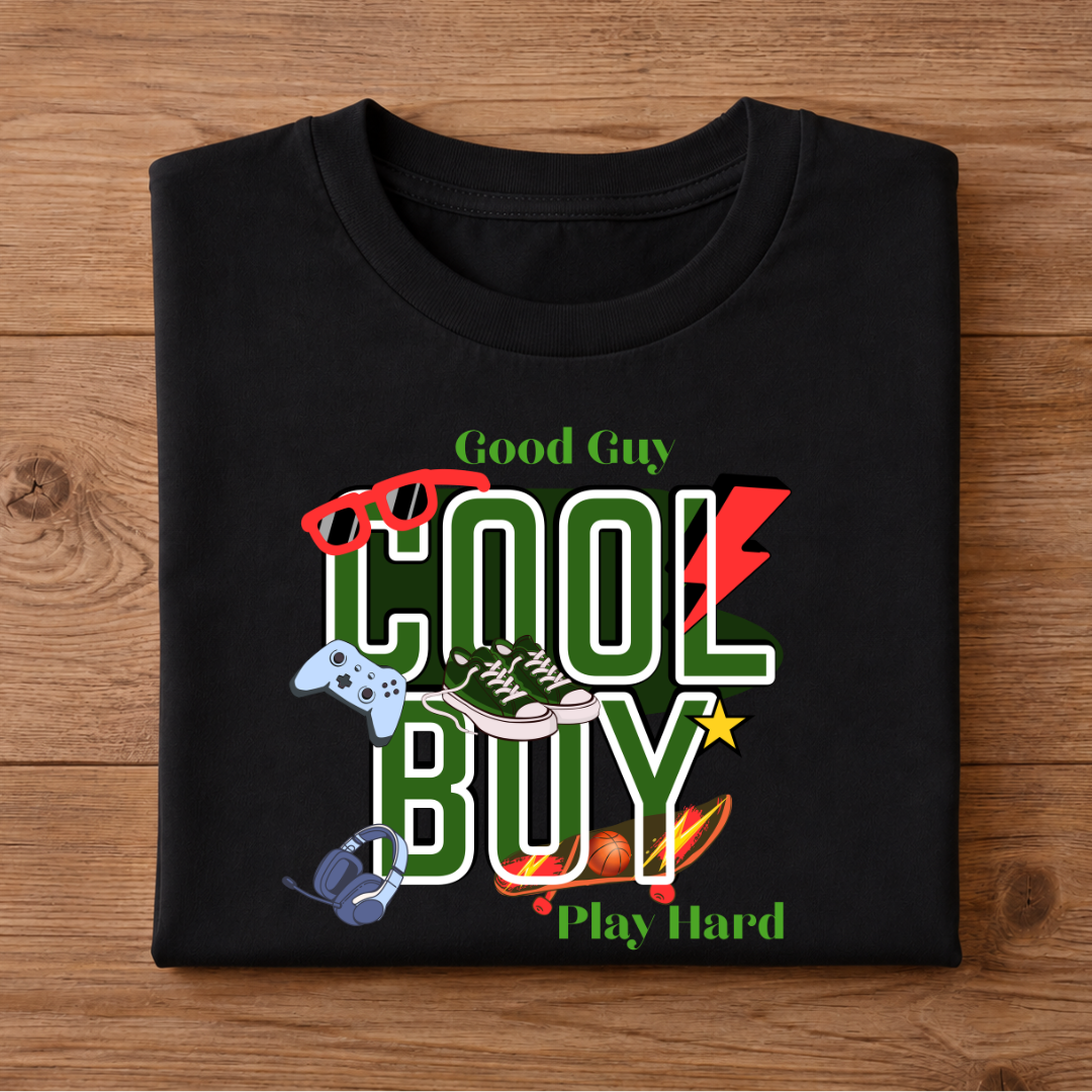 COOL BOY Half Sleeve Unisex T-Shirt