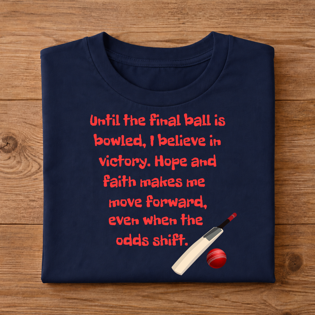 CRICKET PLAYER Unisex Half Sleeve T-Shirt