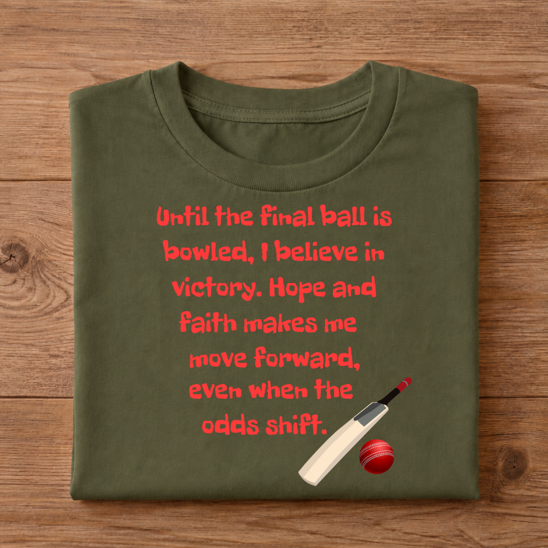 CRICKET PLAYER Unisex Half Sleeve T-Shirt