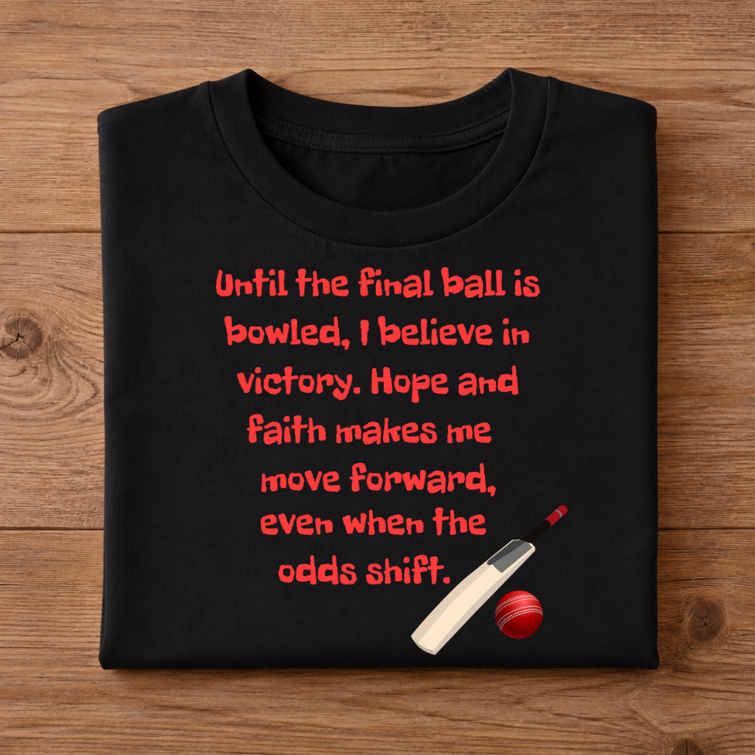CRICKET PLAYER Unisex Half Sleeve T-Shirt