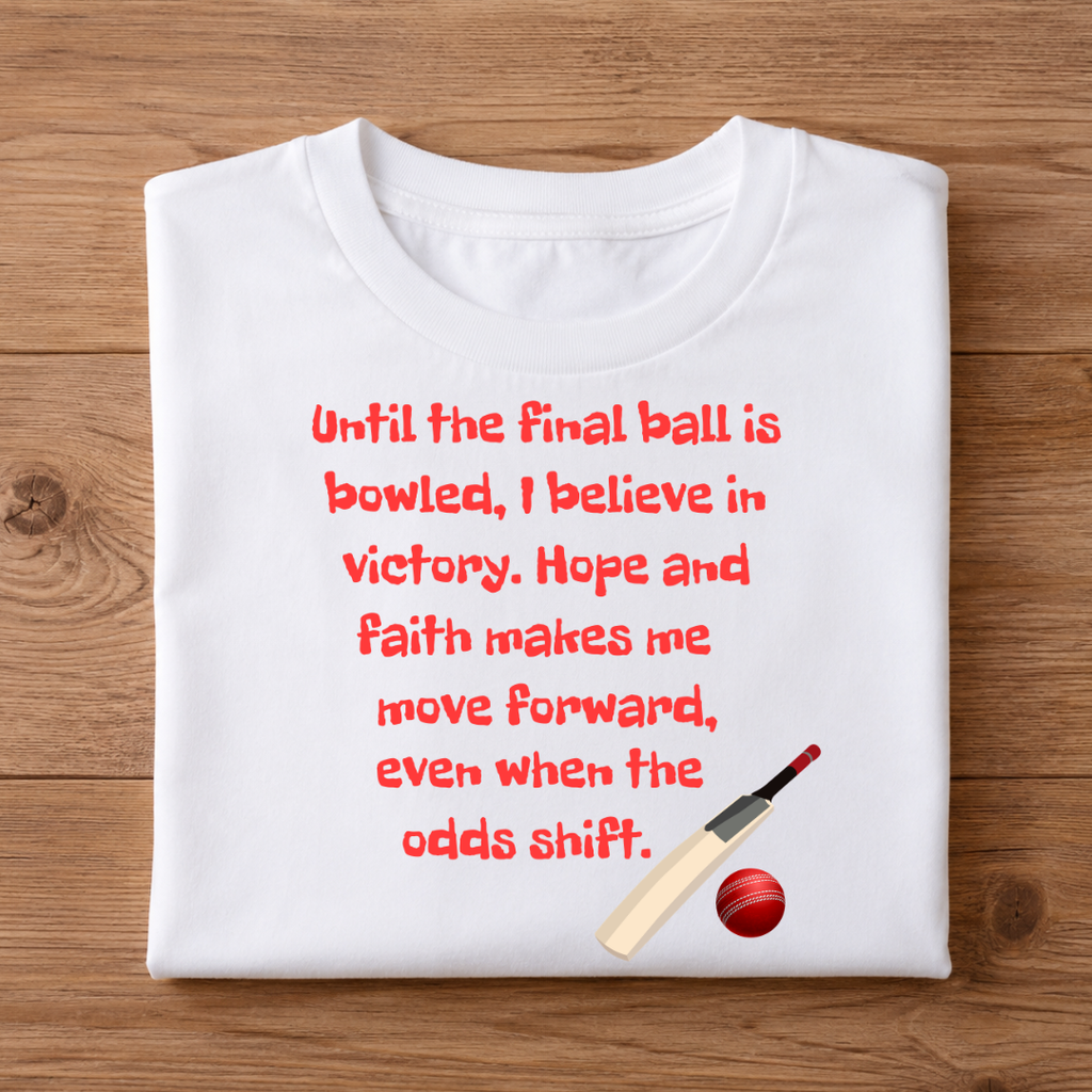 CRICKET PLAYER Unisex Half Sleeve T-Shirt