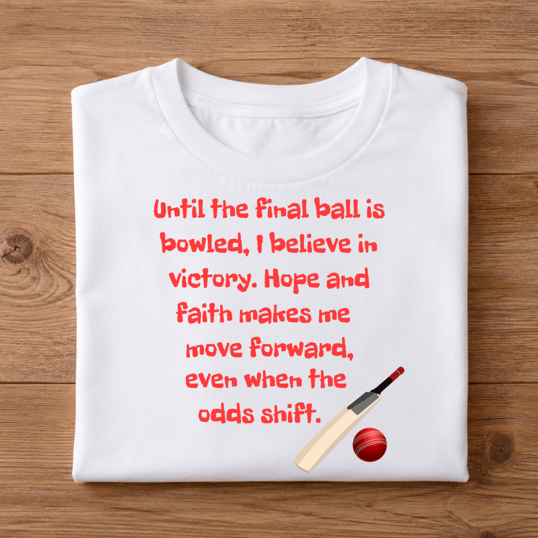 CRICKET PLAYER Unisex Half Sleeve T-Shirt