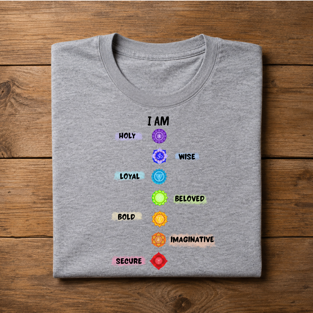 I AM HOLY WISE LOYAL BELOVED BOLD IMAGINATIVE SECURE Half Sleeve T-Shirt