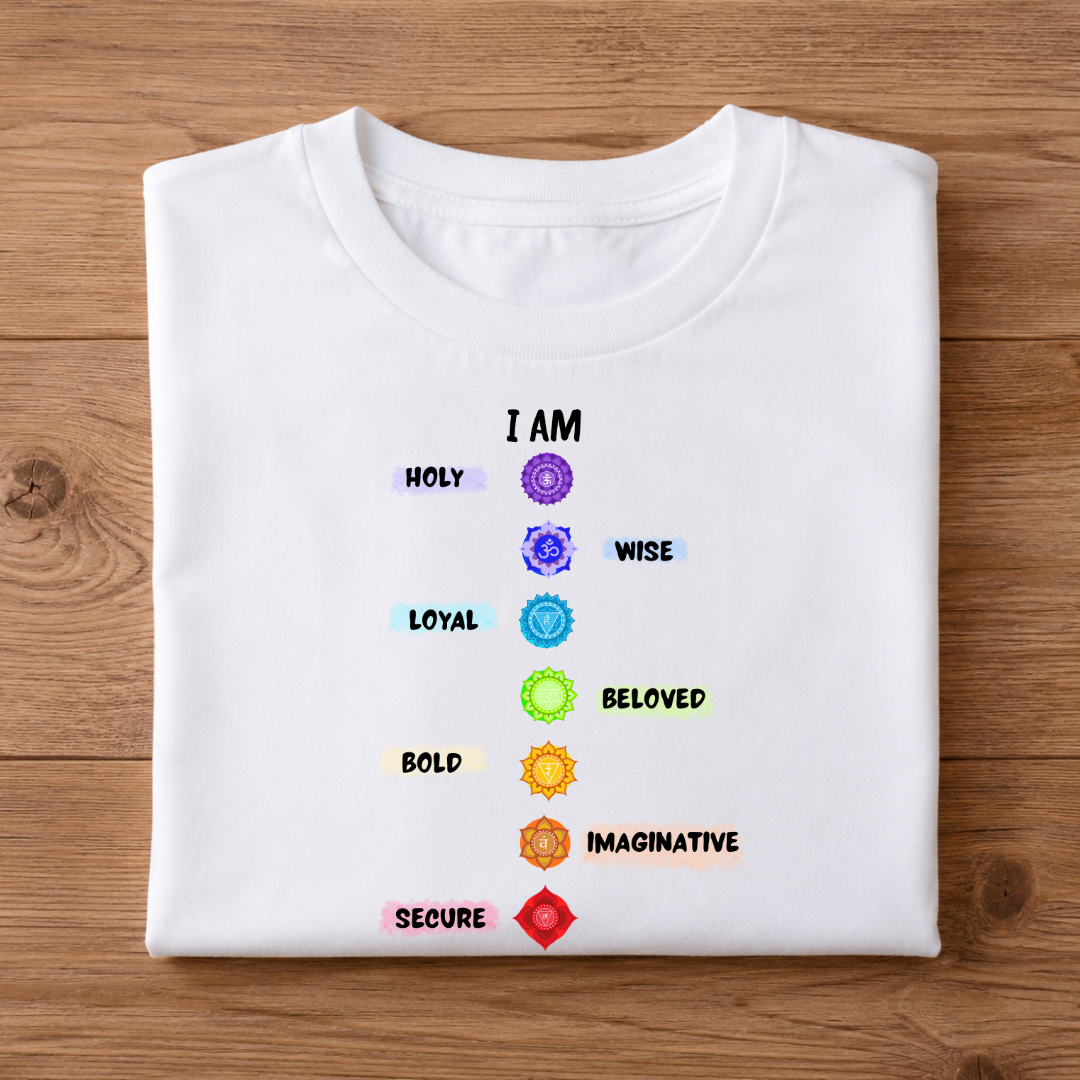 I AM HOLY WISE LOYAL BELOVED BOLD IMAGINATIVE SECURE Half Sleeve T-Shirt