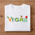 VEGAN Unisex Half Sleeve T-Shirt