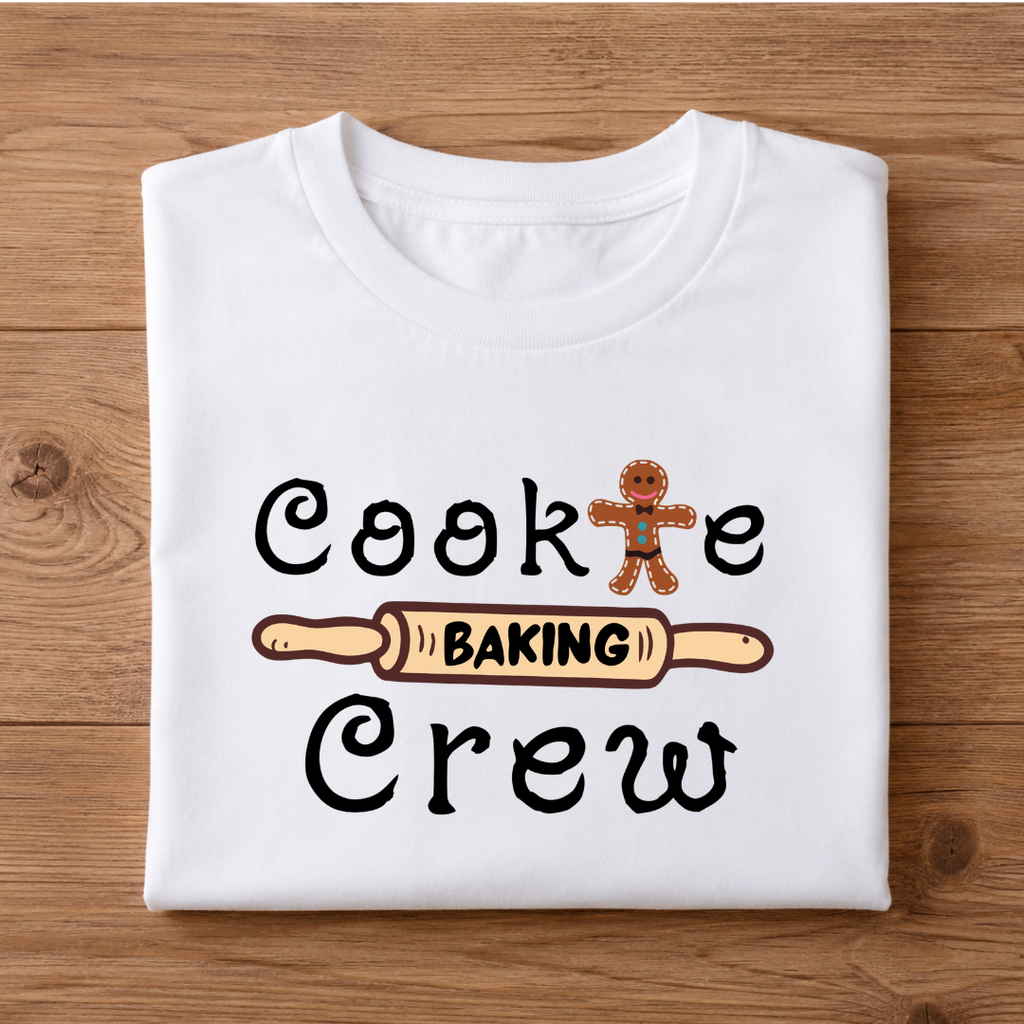 Cookie Baking Crew Half Sleeve Unisex T-Shirt
