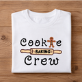 Cookie Baking Crew Half Sleeve Unisex T-Shirt