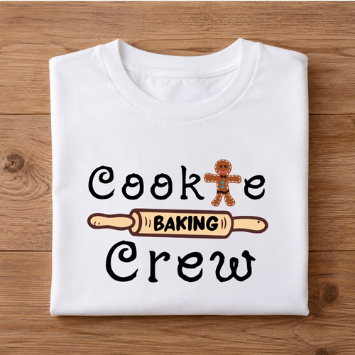 Cookie Baking Crew Half Sleeve Unisex T-Shirt