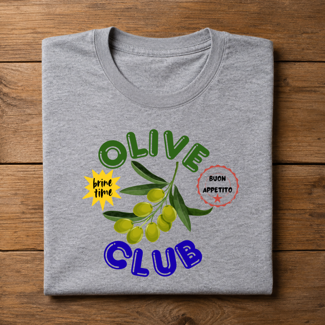 OLIVE CLUB Half Sleeve Unisex T-Shirt