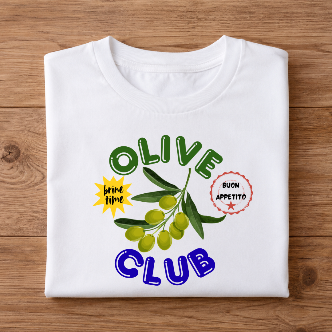 OLIVE CLUB Half Sleeve Unisex T-Shirt