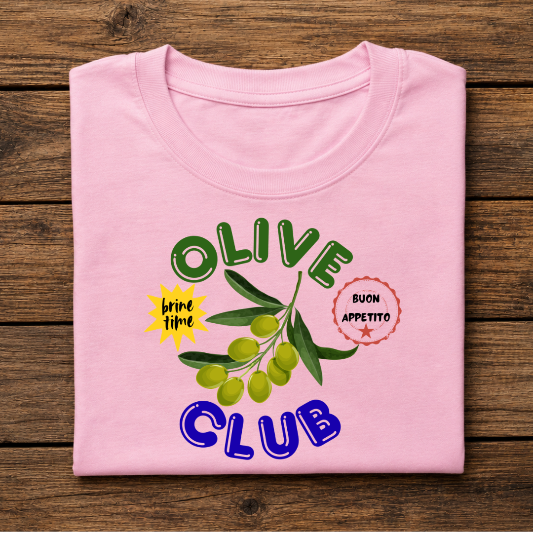 OLIVE CLUB Half Sleeve Unisex T-Shirt