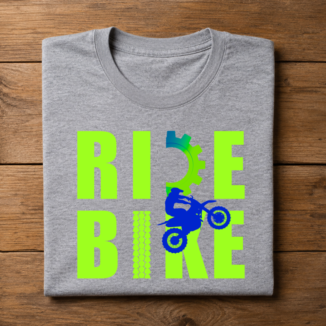 RIDE BIKE Unisex Half Sleeve T-Shirt