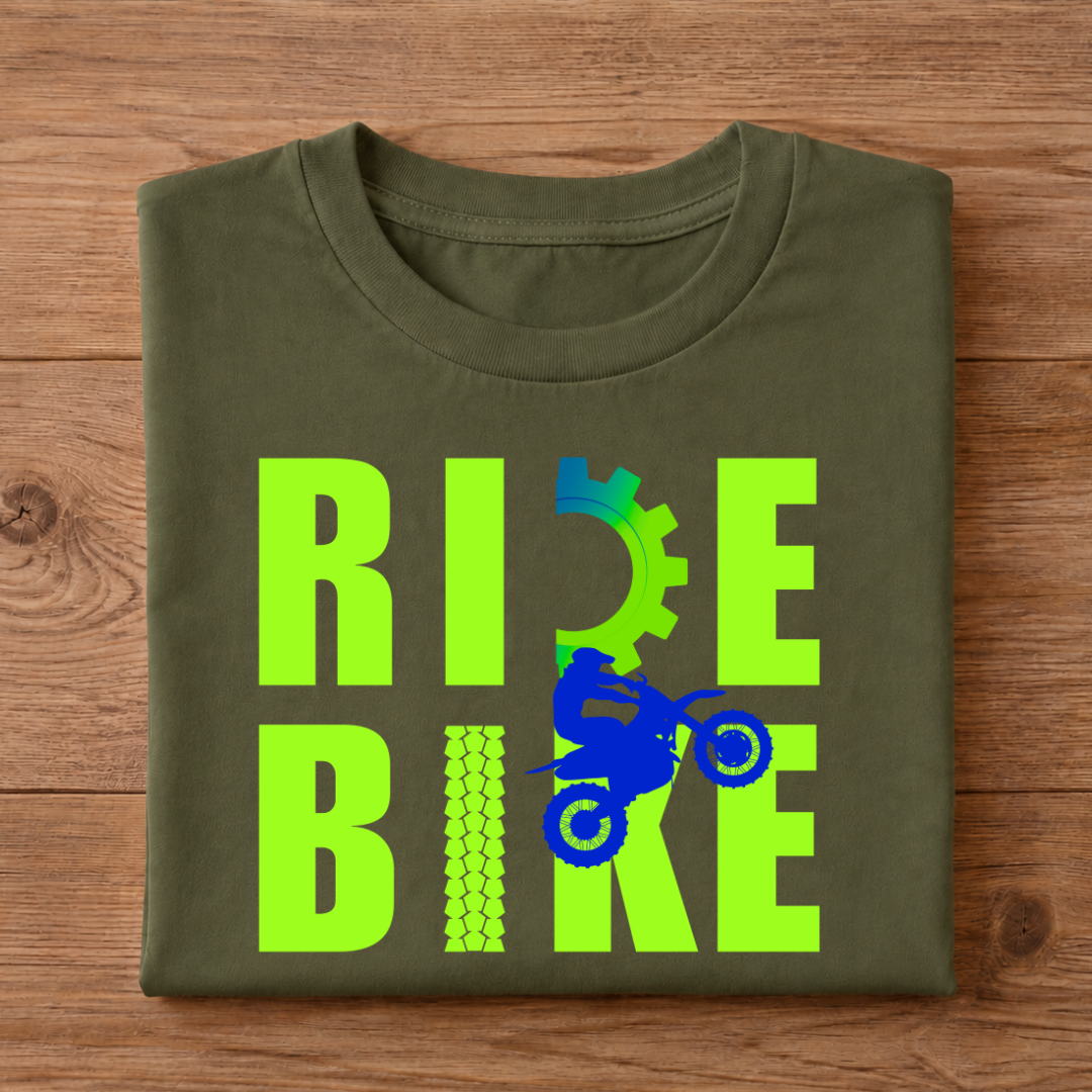 RIDE BIKE Unisex Half Sleeve T-Shirt