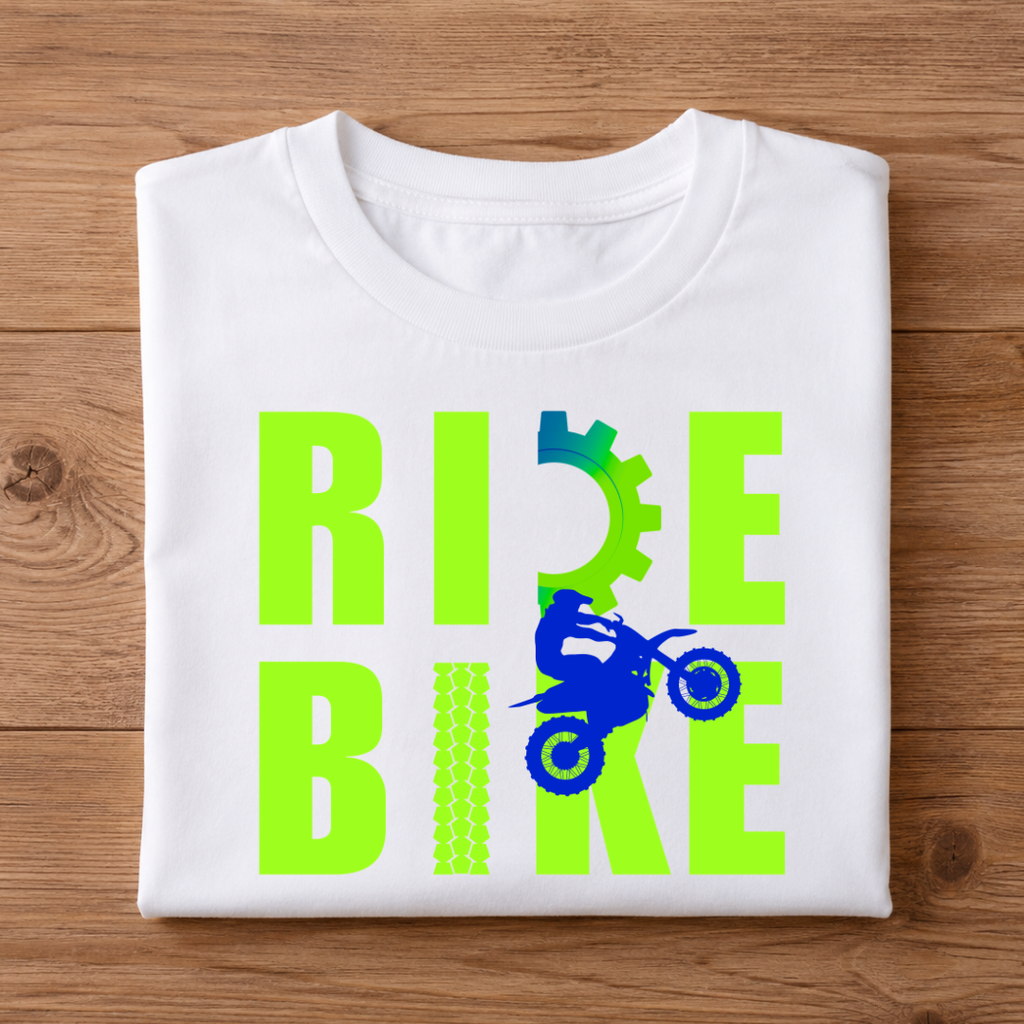 RIDE BIKE Unisex Half Sleeve T-Shirt