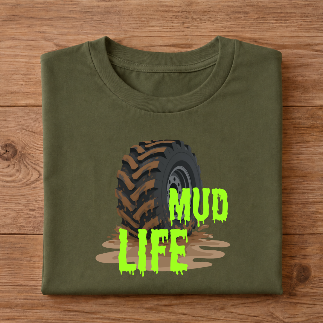 MUD LIFE Half Sleeve Unisex T-Shirt