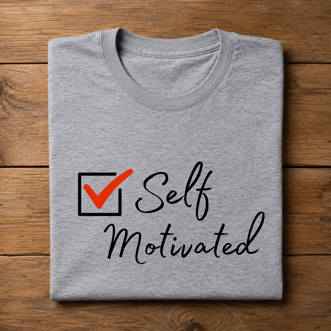 Self Motivated Half Sleeve T-Shirt