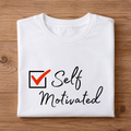 Self Motivated Half Sleeve T-Shirt