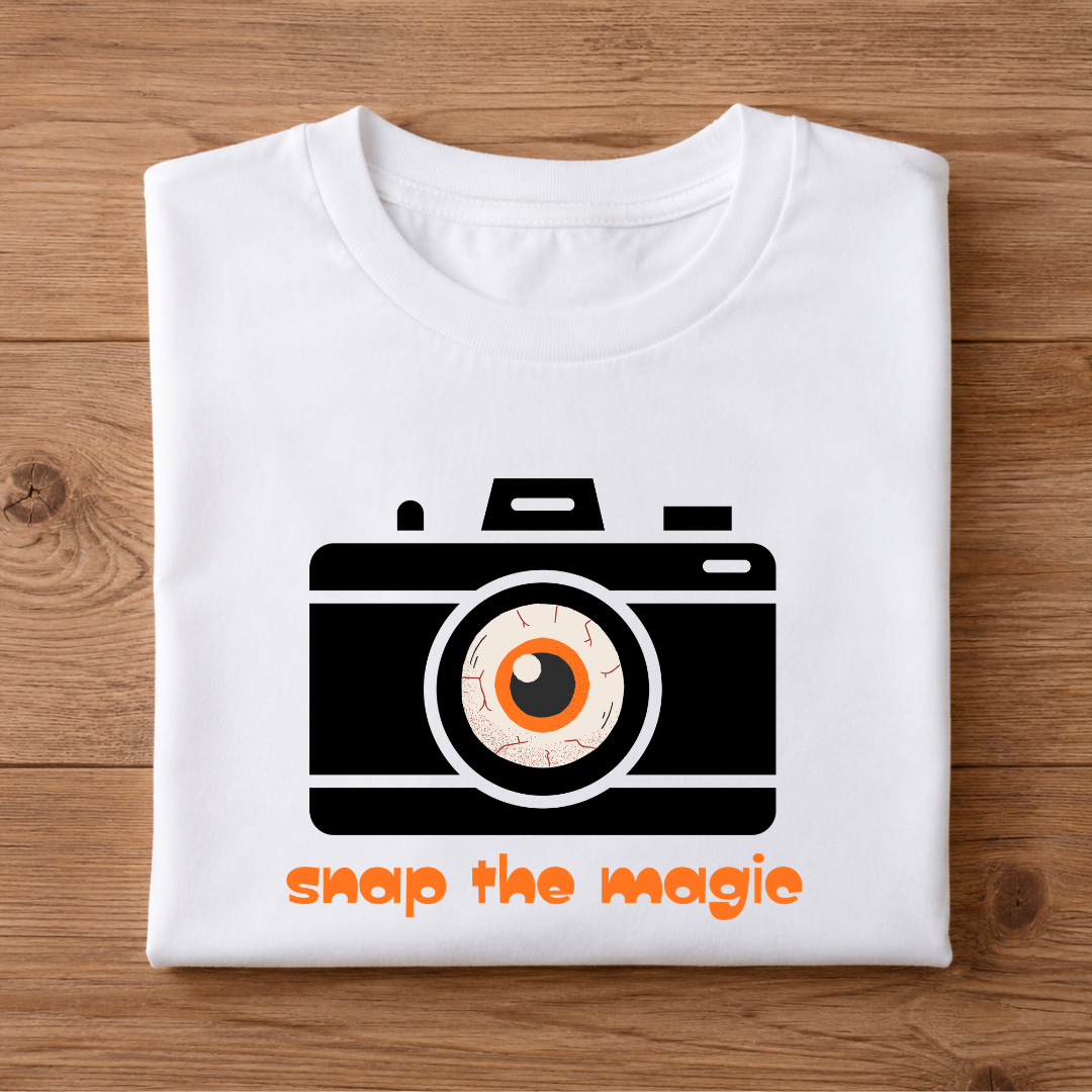 SNAP THE MAGIC Half Sleeve UnisexT-Shirt