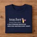 TEACHER Half Sleeve T-Shirt
