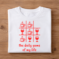 THE DAILY GAME OF MY LIFE Unisex Half Sleeve T-Shirt