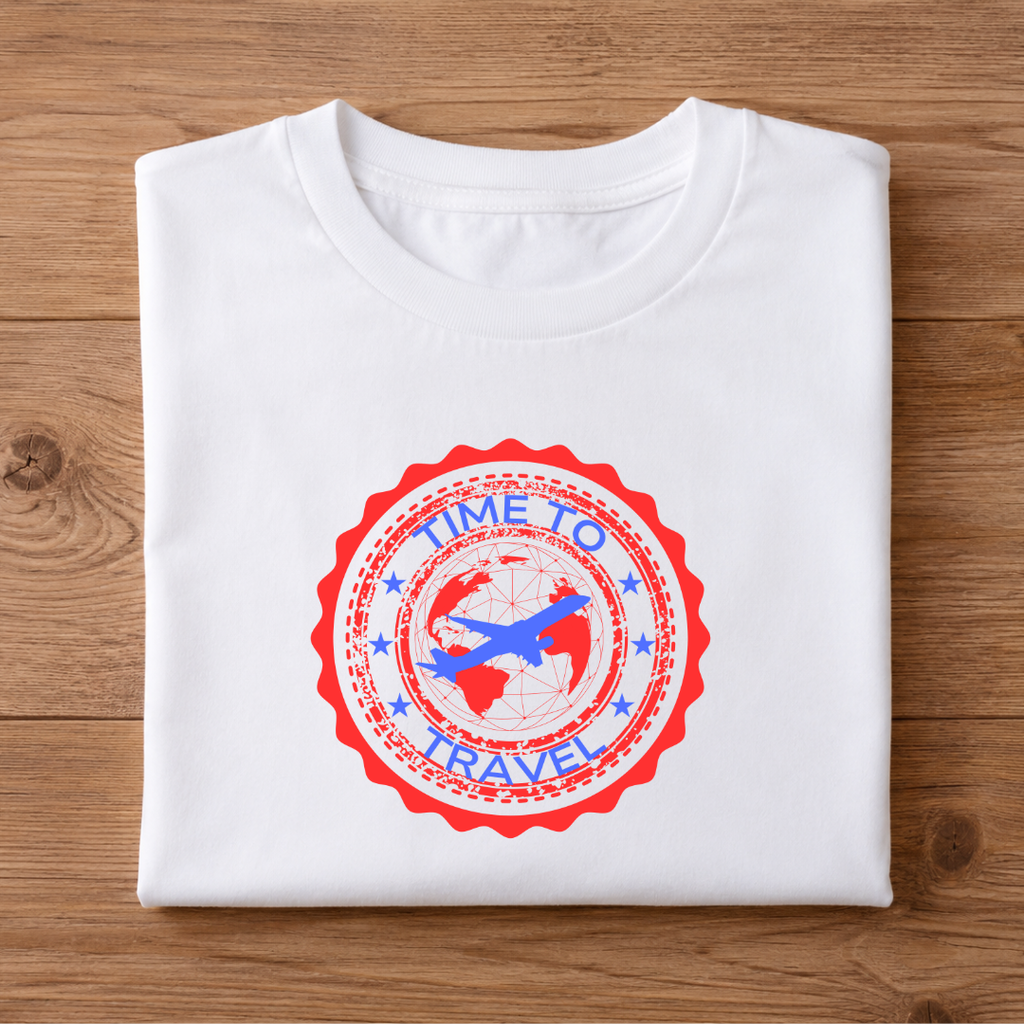 TIME TO TRAVEL Half Sleeve Unisex T-Shirt