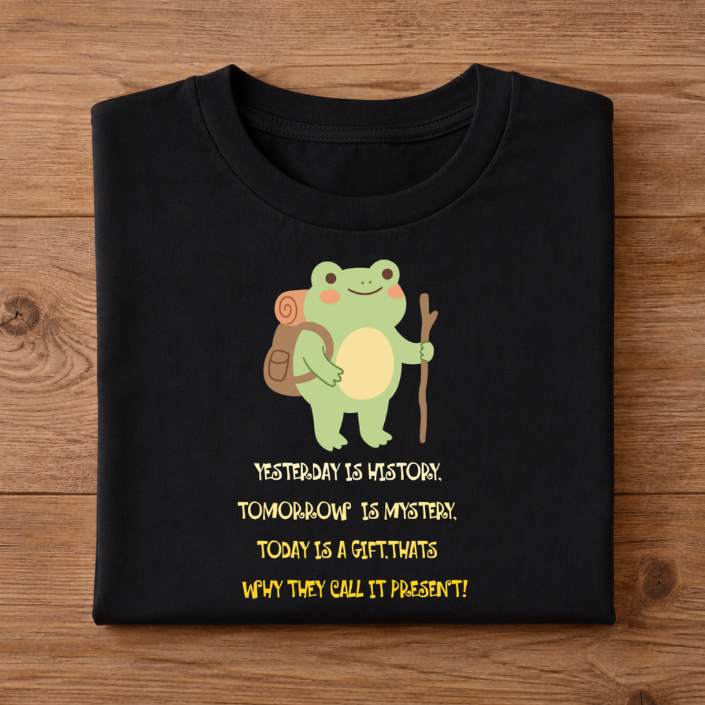 YESTERDAY IS HISTORY Unisex Half Sleeve T-Shirt
