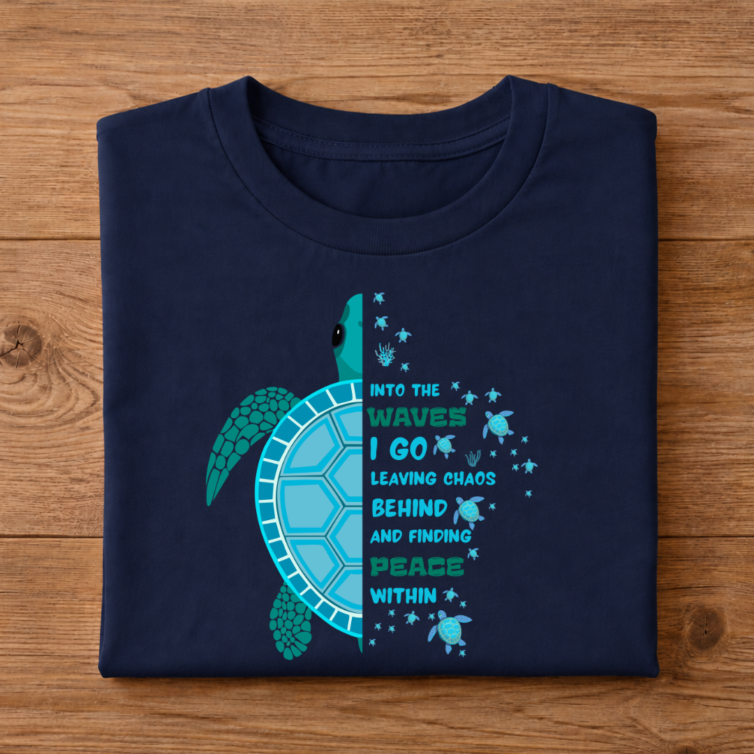 WAVES Half Sleeve Unisex T-Shirt