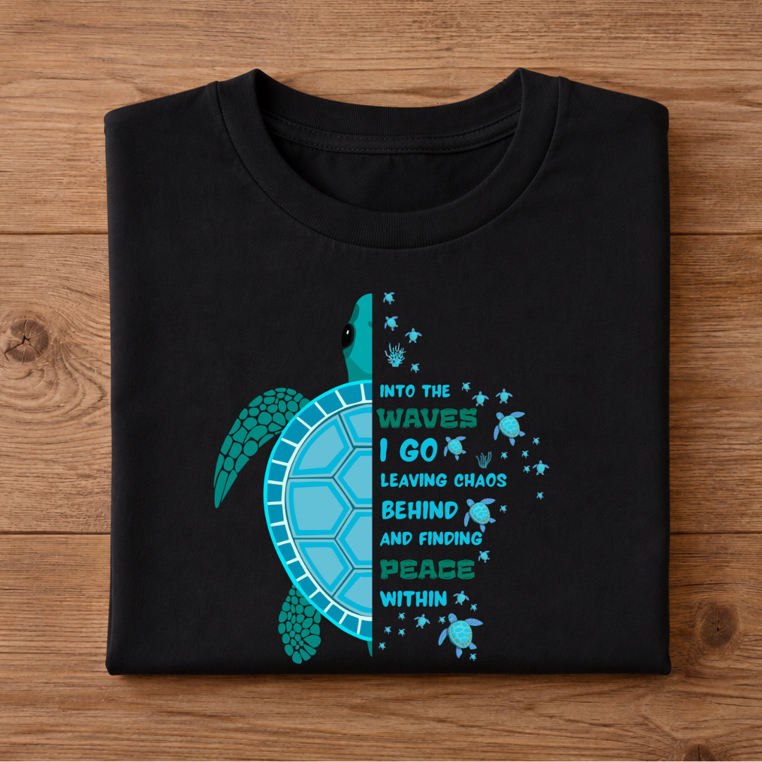 WAVES Half Sleeve Unisex T-Shirt