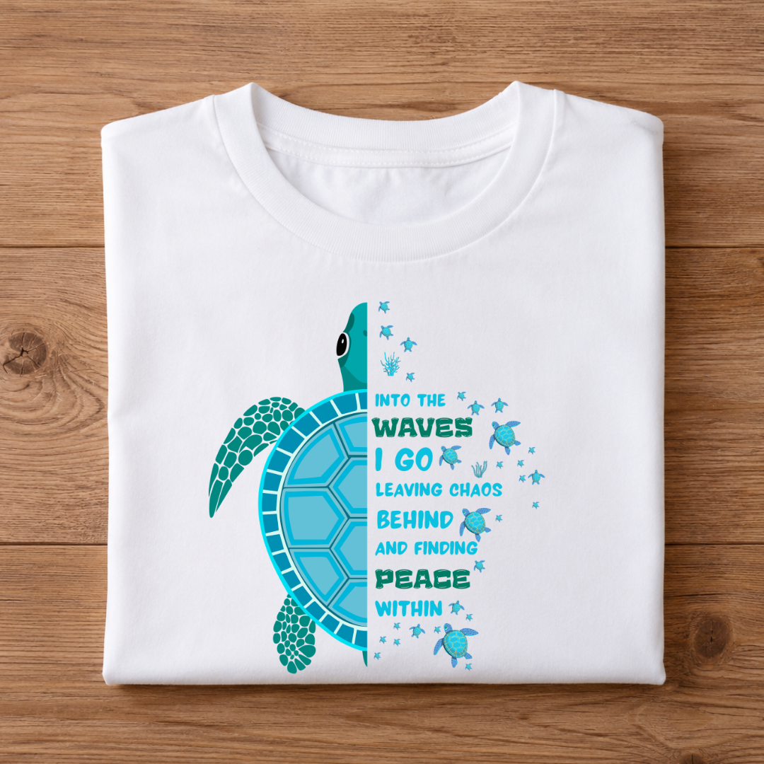 WAVES Half Sleeve Unisex T-Shirt